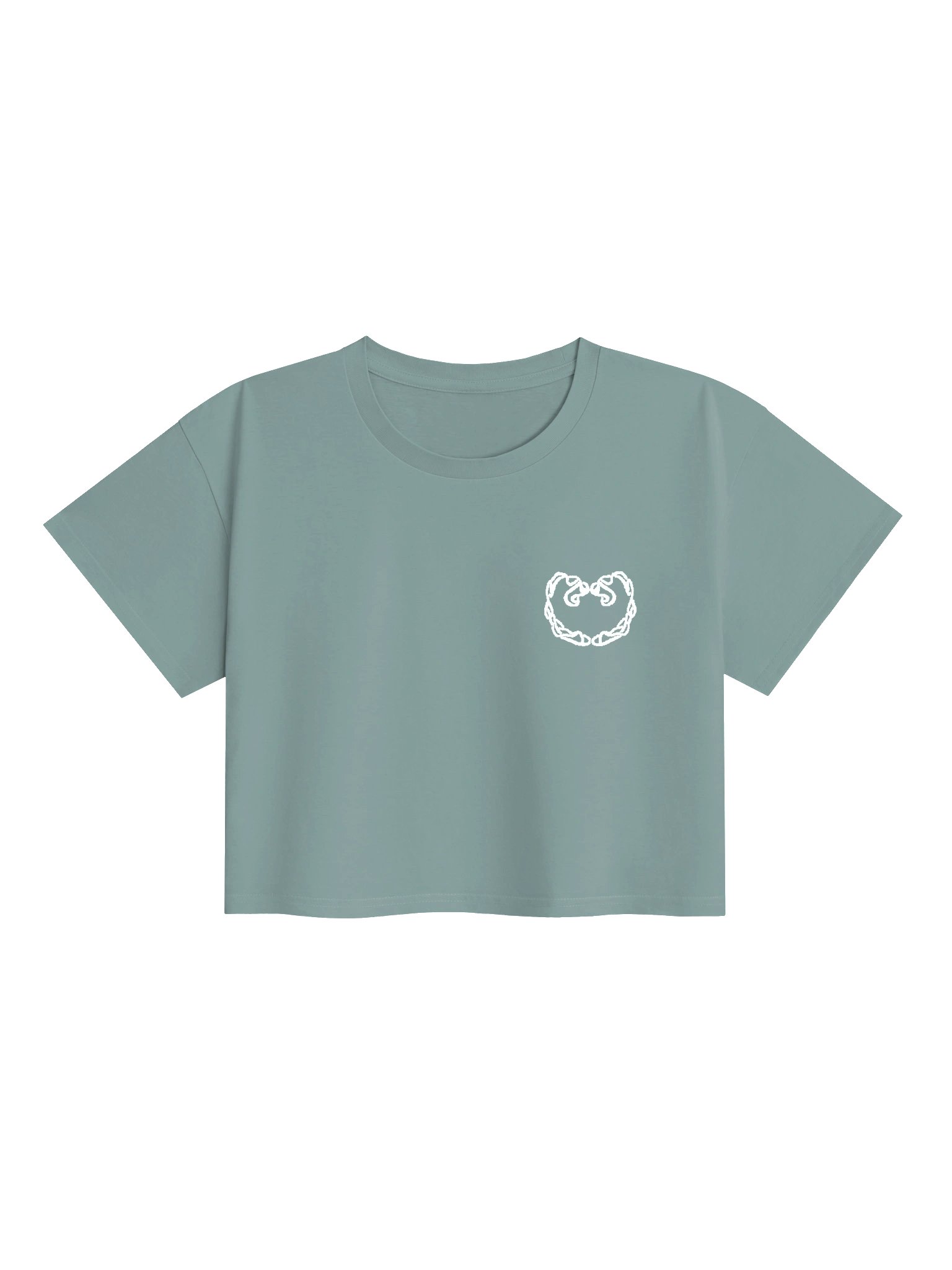 HEART LOGO CROPTOP — view 13