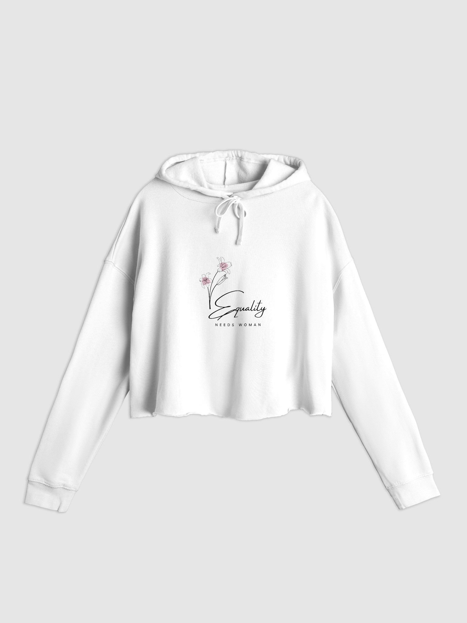 Women’s Lightweight Cropped Hoodie WHFB0140 product image (1)