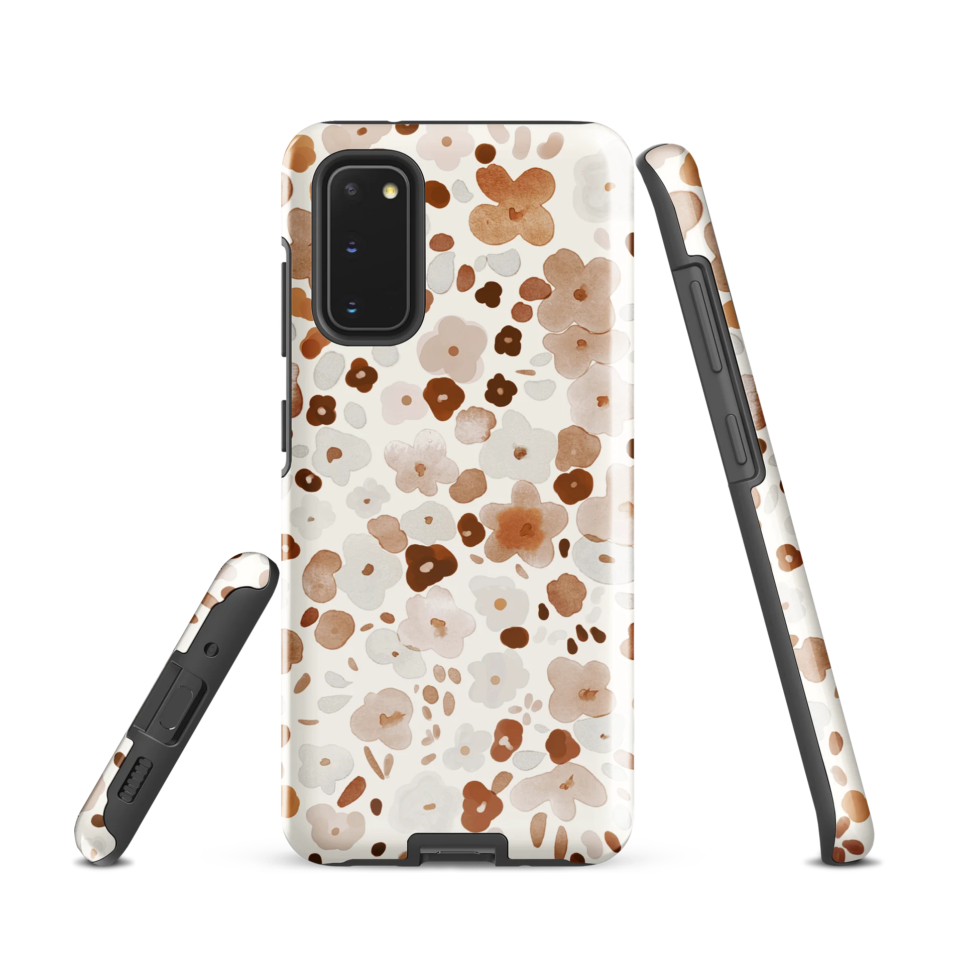 WATERCOLOR FLOWER GARDEN BEIGE Samsung® Tough Case product image (1)