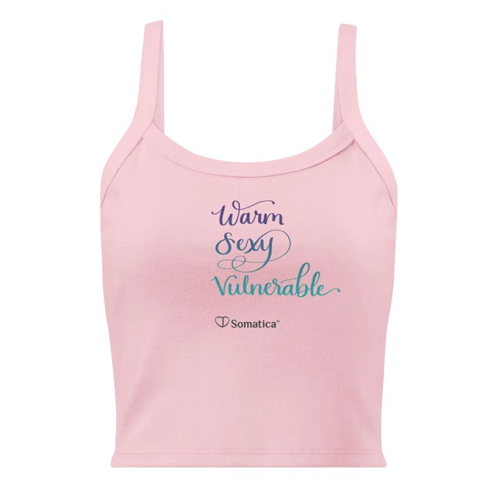 Warm Sexy Vulnerable on Women's Micro-Rib Tank Top product image (1)