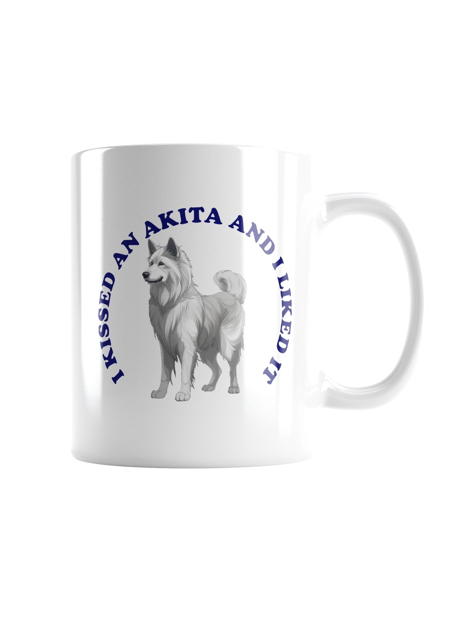 I Kissed a Akita, Mug product image (4)