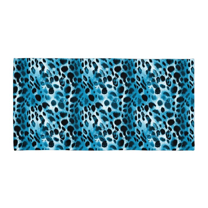 Blue Leopard Towel product image (1)