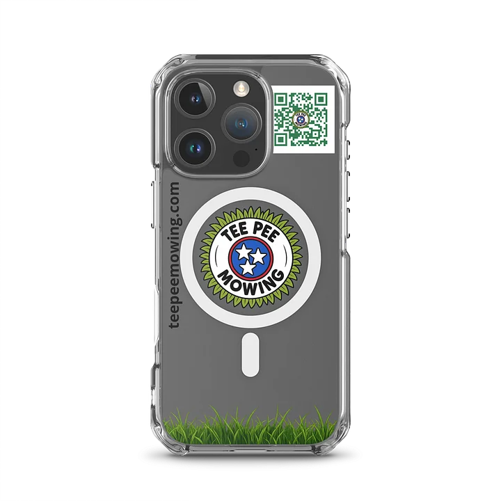 Tee Pee Mowing iPhone 16 MagSafe Style Case product image (1)