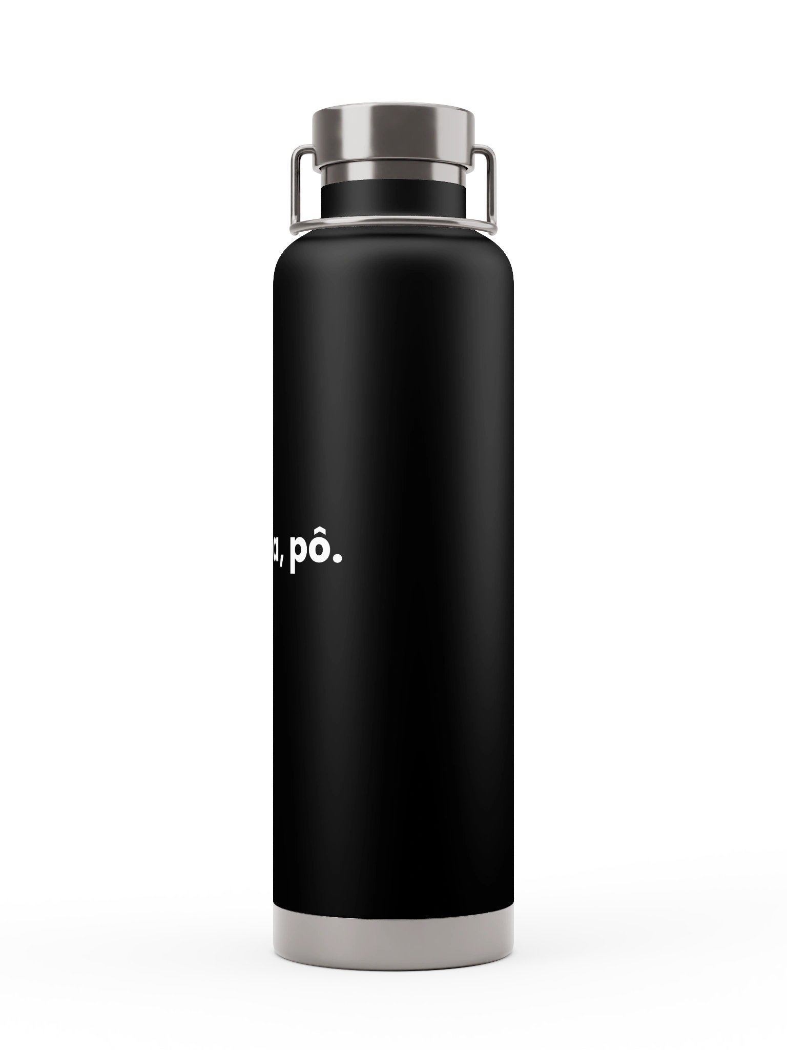 “Carioca, pô.” Water Bottle product image (2)