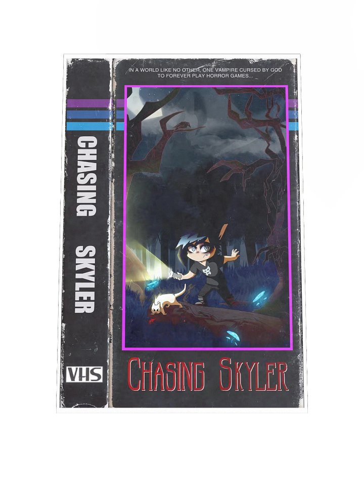 Chasing Skyler: The "Lost Tape" VHS Poster (Distressed Art) product image (2)