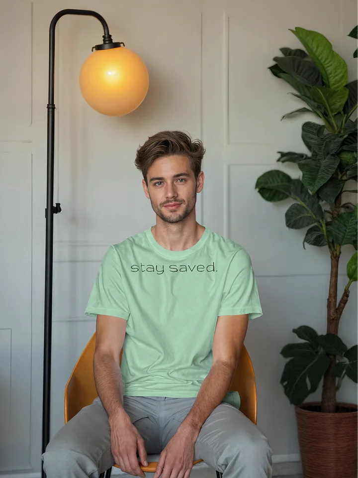Stay Saved Unisex Tee - Christian Apparel - Light Colors product image (15)