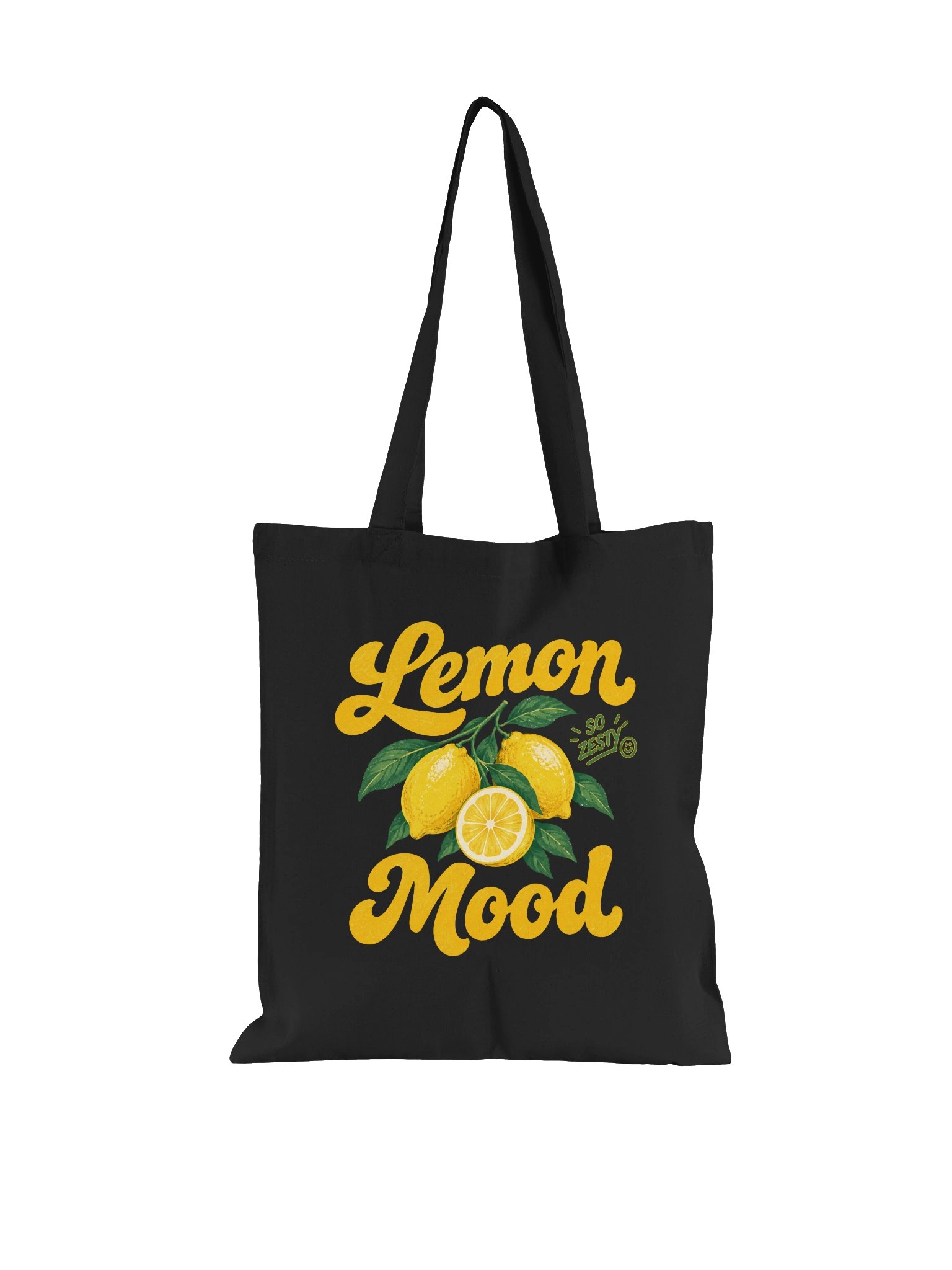 Lemon Mood Zesty Tote Bag product image (5)
