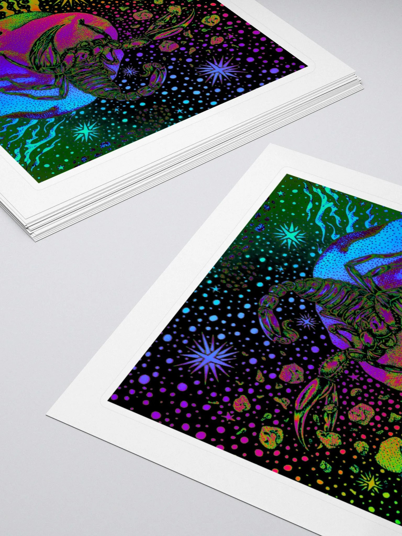 Limited Edition Scorpio Zodiac Kiss Cut Stickers product image (4)