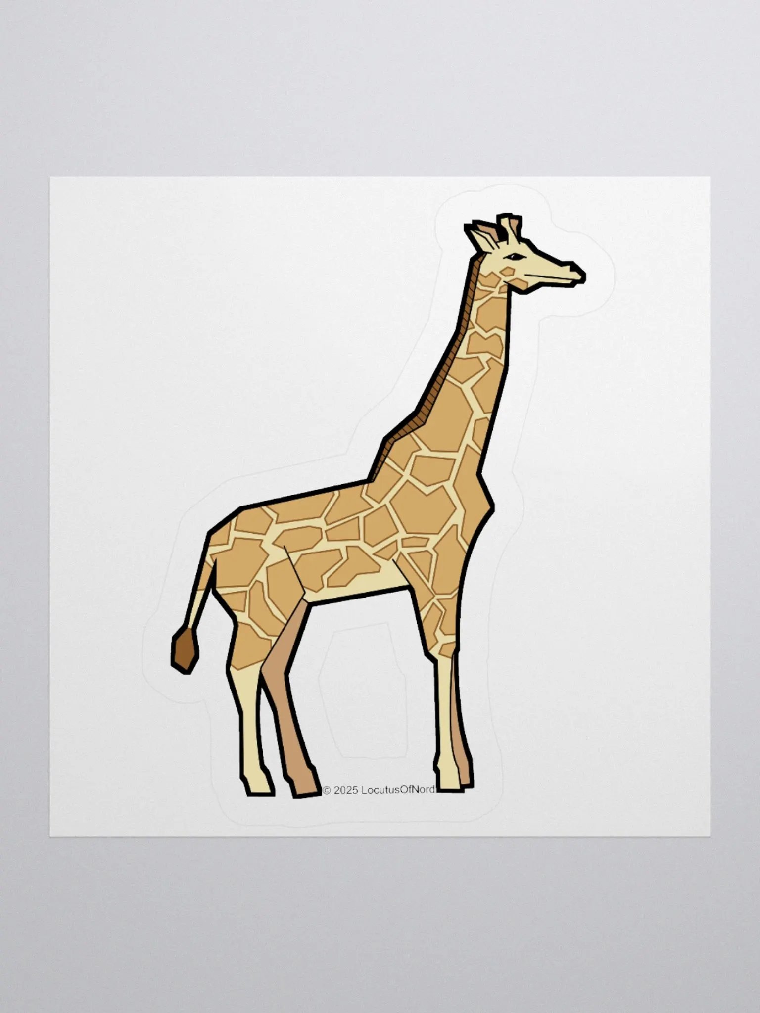 Geometric Giraffe product image (1)