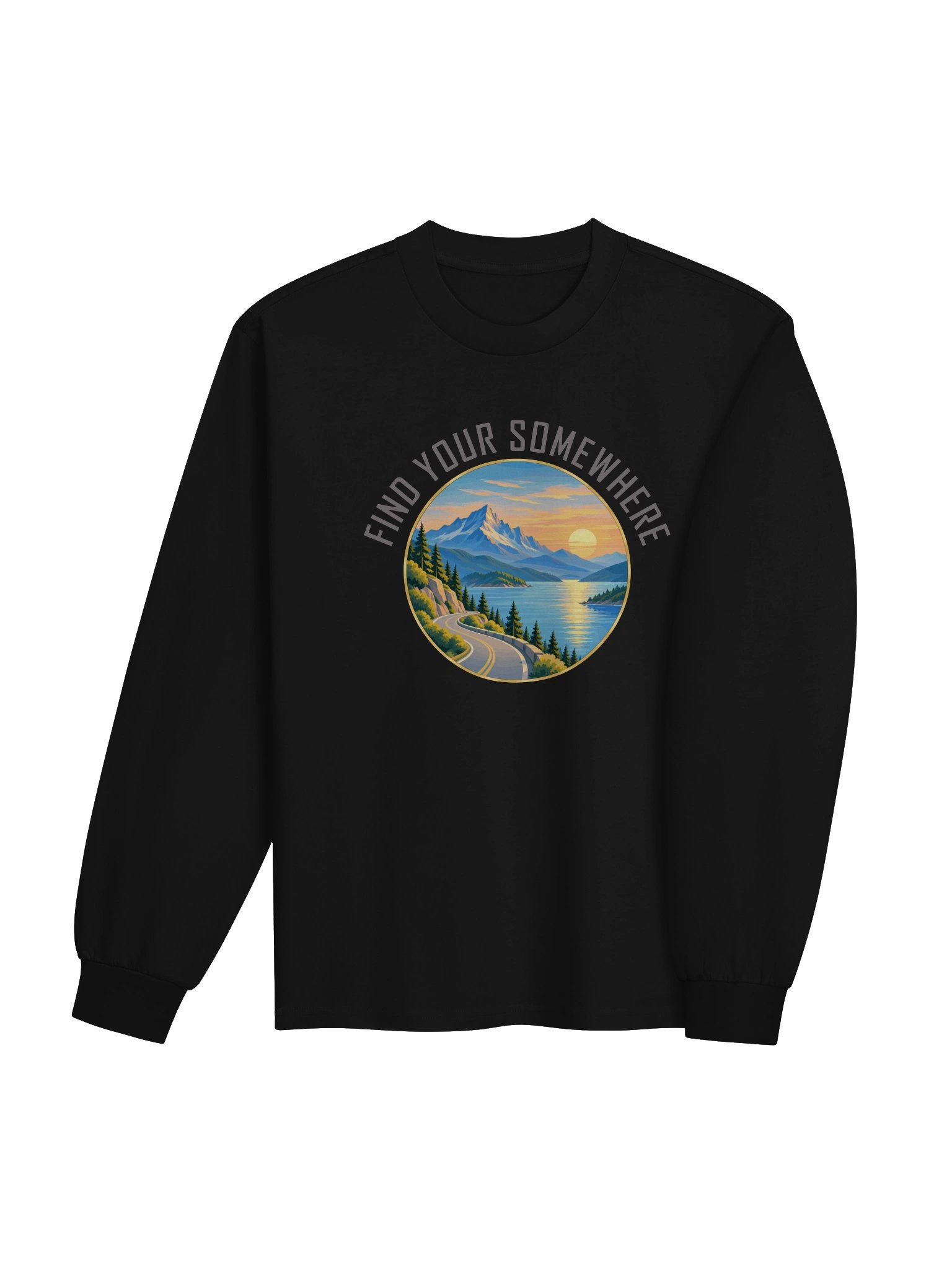 Find Your Somewhere | AS Colour Unisex Premium Heavyweight Long Sleeve Shirt product image (16)
