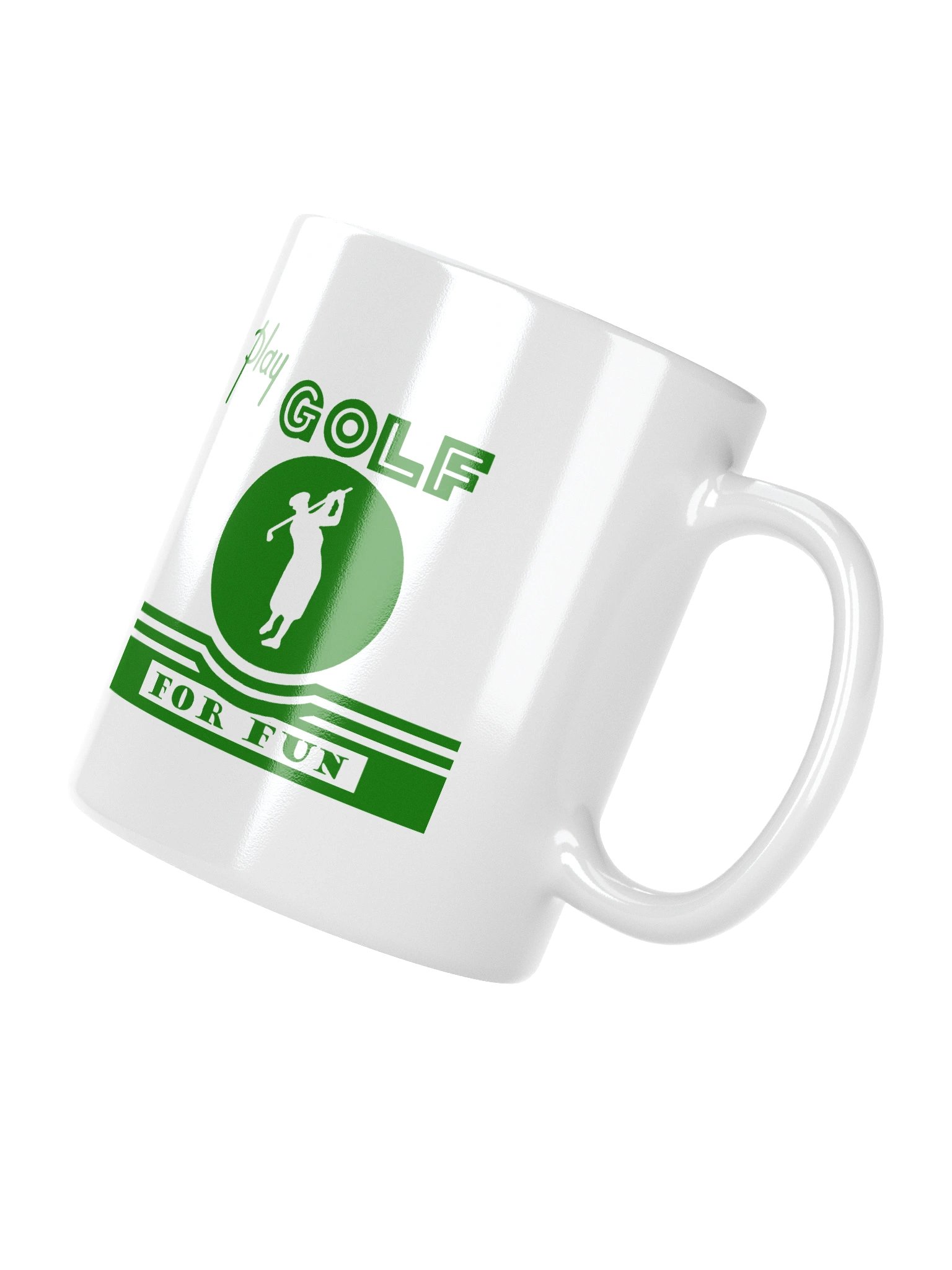 'Golf for Fun' White Mug product image (3)