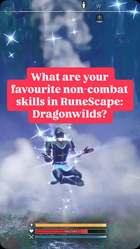 What non-combat skills do you use the most in RuneScape: Dragonwilds? Let me know! 🐲⚒️⛺️🔥

#streamers #gamers #runescape #run...