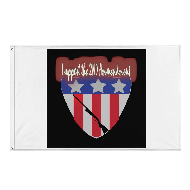 I support the 2nd Ammd (patriot) flag product image (1)