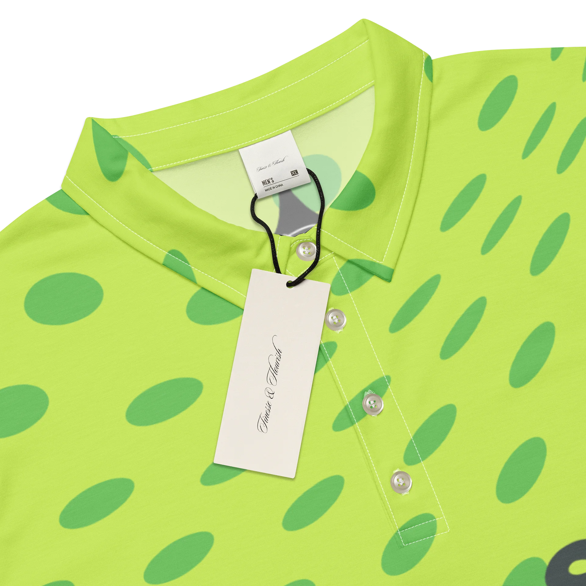 F&F Lime Slim Fit Polo Shirt product image (4)