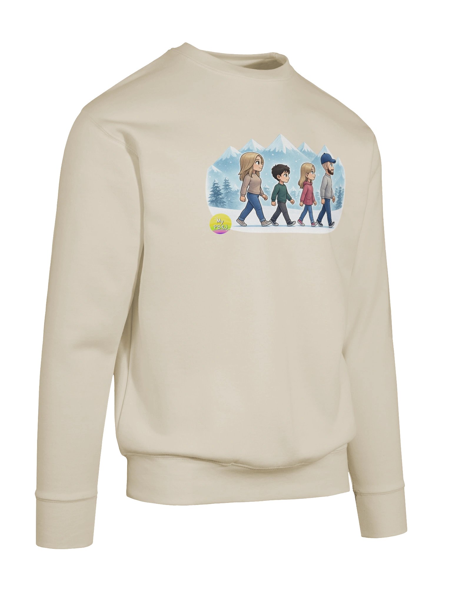 Snowy My PB & J Adult Sweatshirt product image (4)