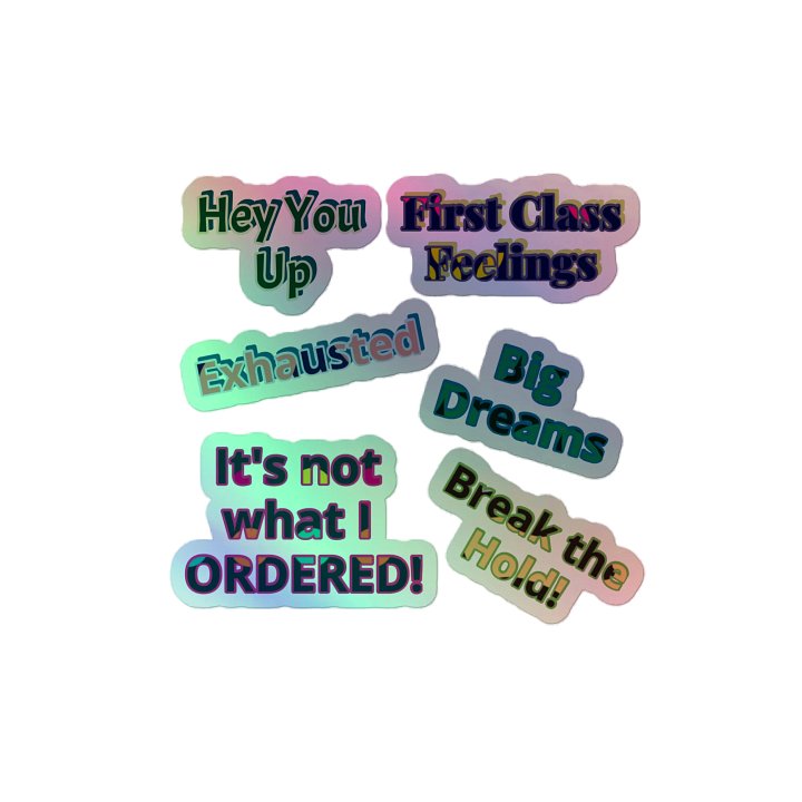 First Class Feelings Sticker Sheet product image (2)