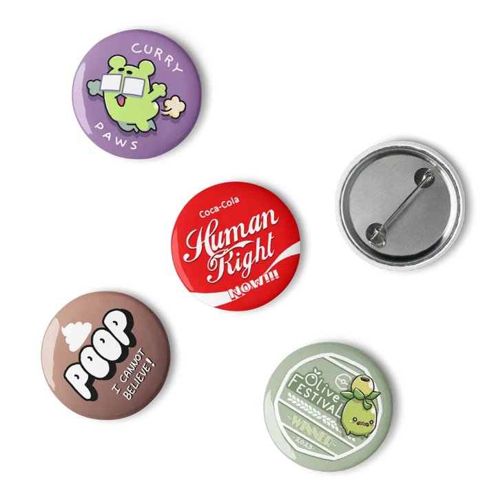 TRUE CUB Button Set (small) product image (2)