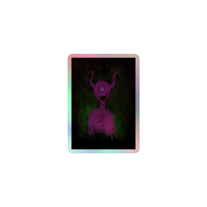 No Fear Demon Holo Sticker product image (1)