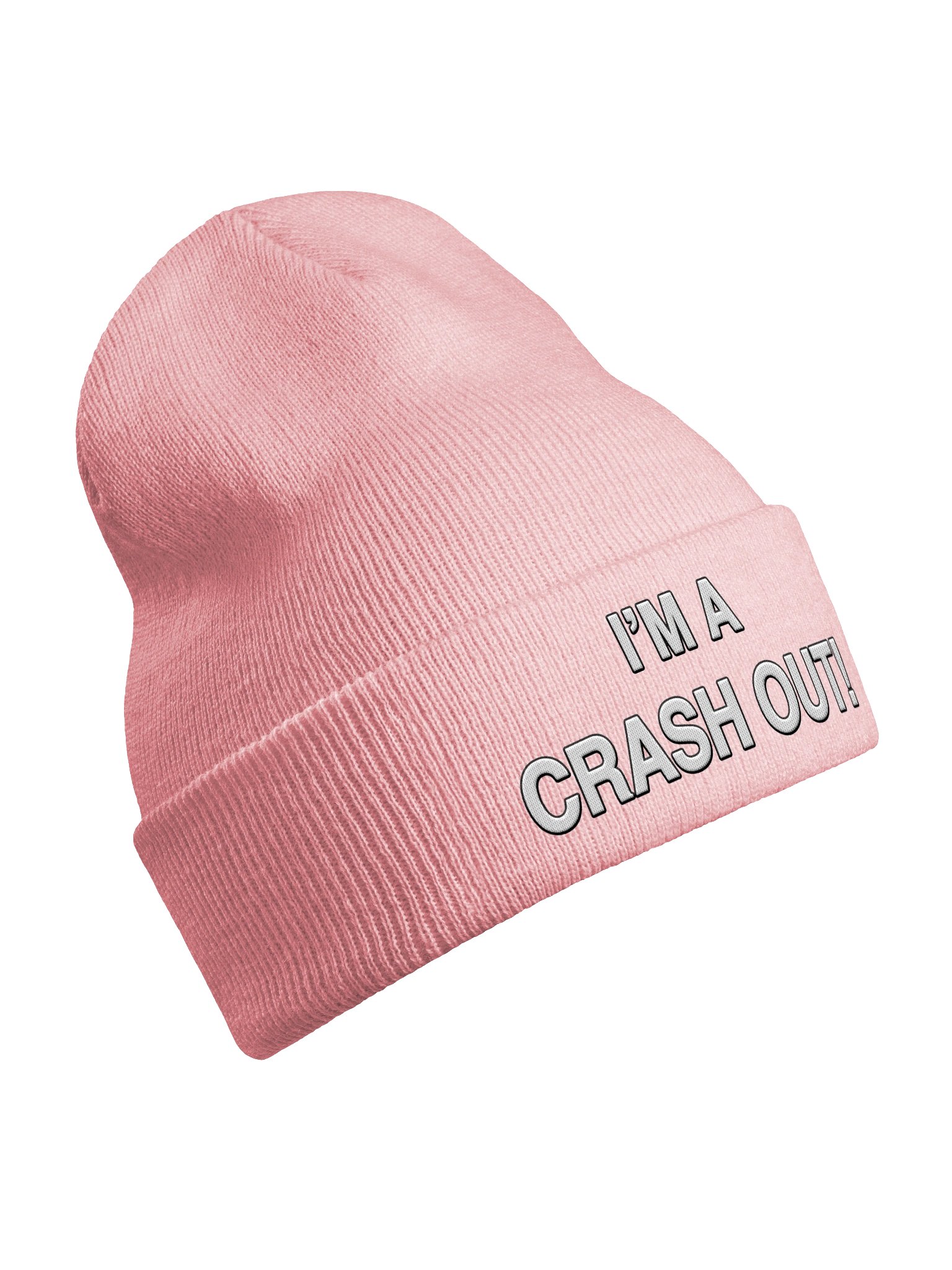 CRASH OUT! Embroidered Beanie product image (32)