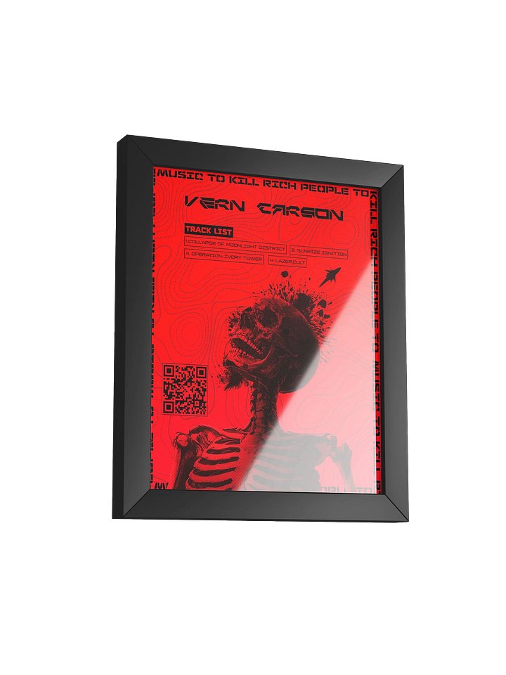 Music To Kill Rich People To - Framed Poster product image (2)