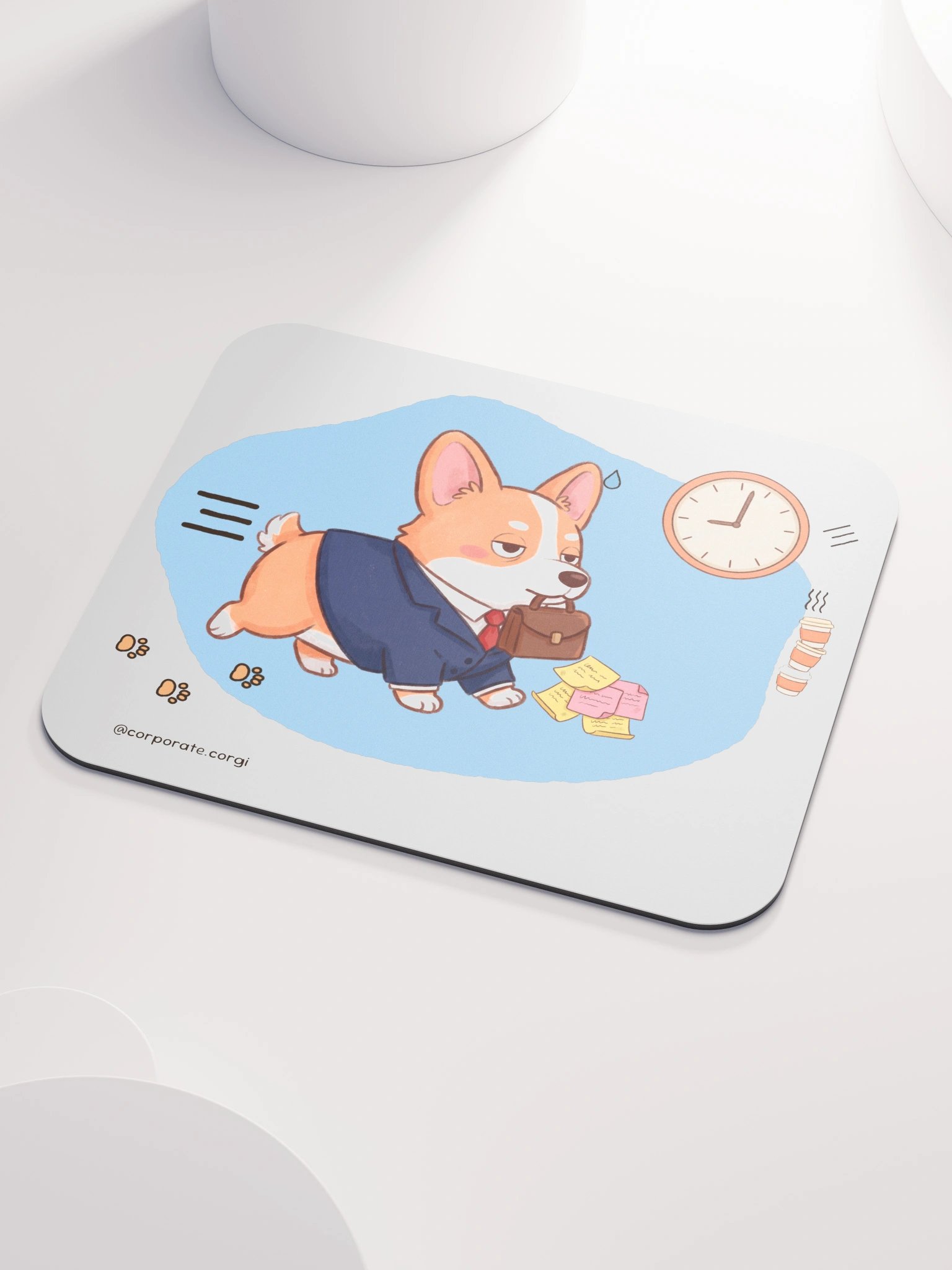 Short Legs. Long Meetings. Mouse Pad product image (3)