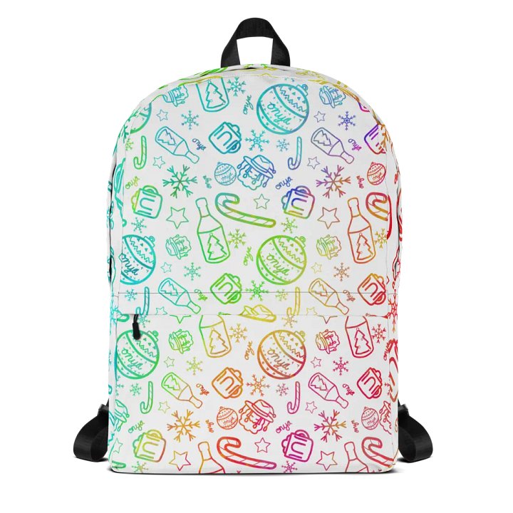 Limited Edition Christmas Rainbow Backpack product image (1)