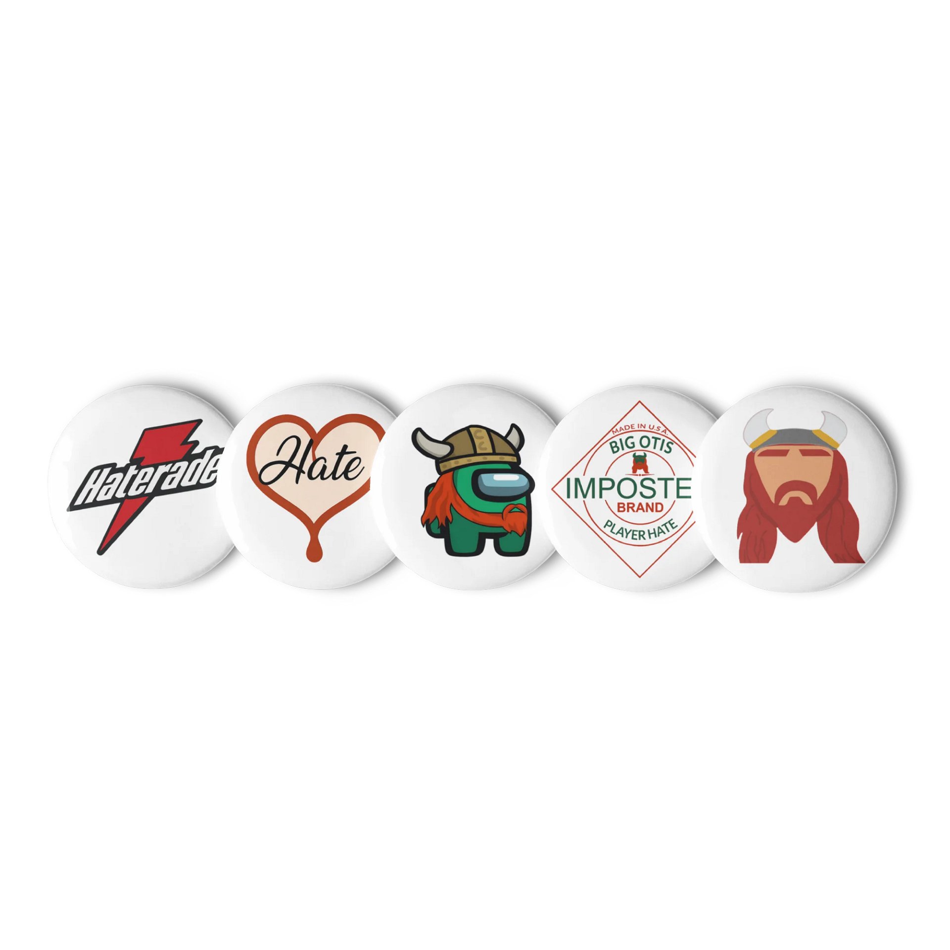 BigOtisImposter Emote Pin Set product image (1)