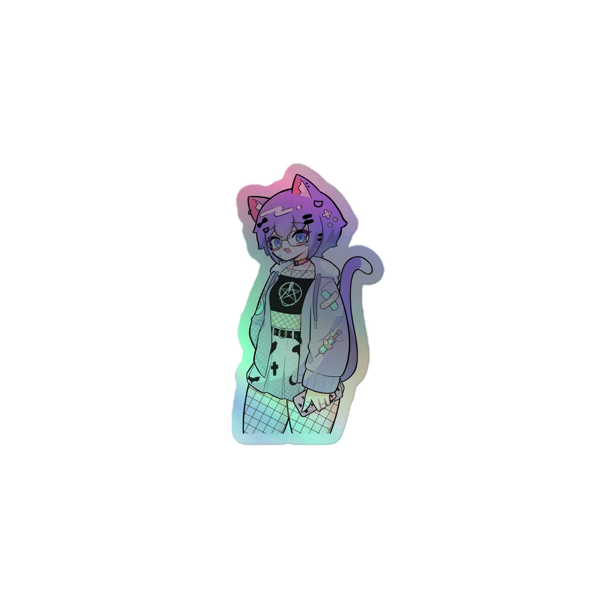 ZaynaKitty Holographic Sticker product image (1)