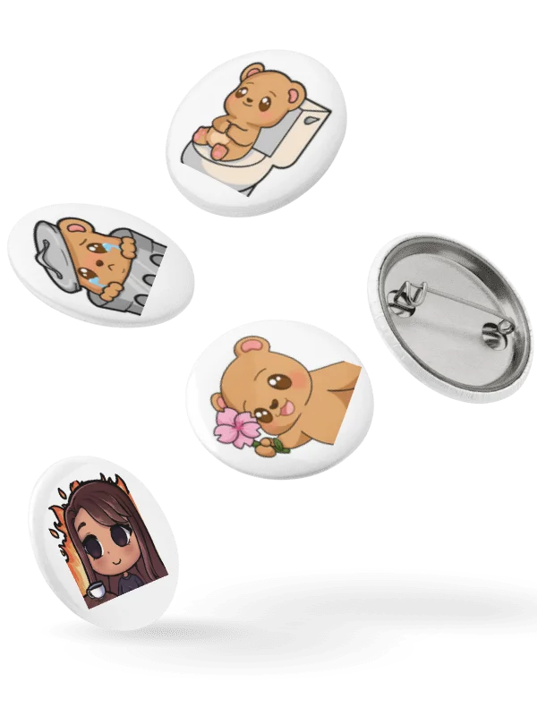 Cosy Chaotic Pin Set 🐻 product image (5)
