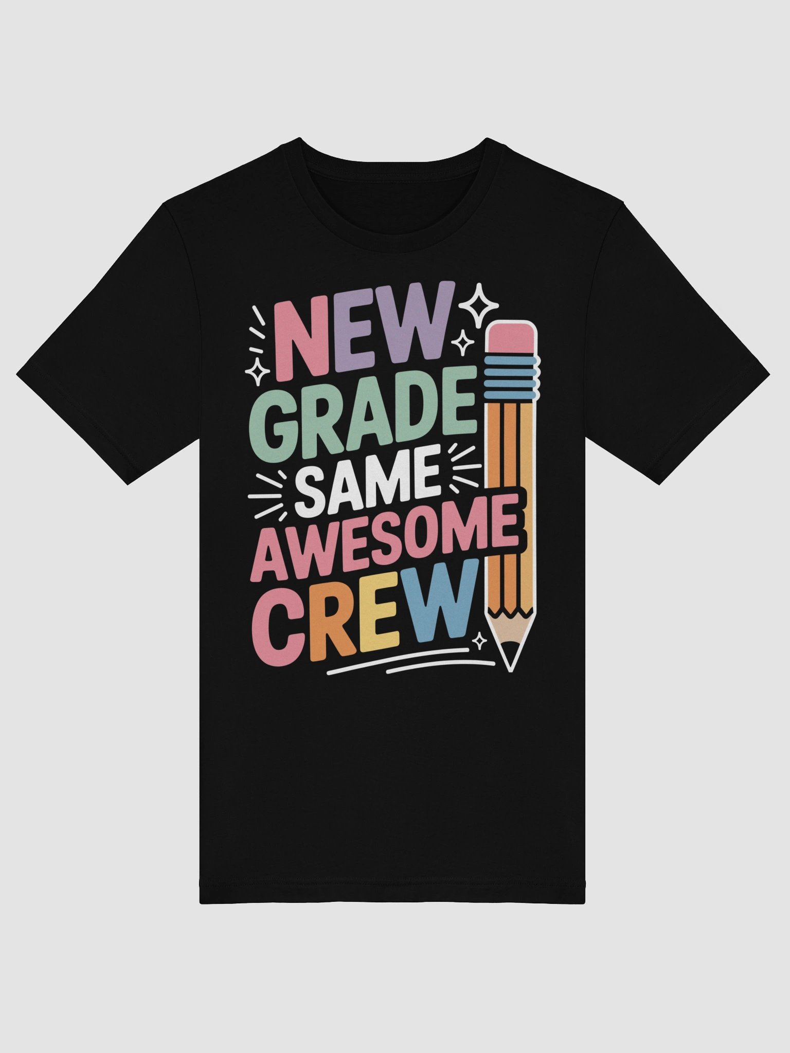 New Grade Same Awesome Crew Welcome Back To School Unisex T-Shirt product image (13)