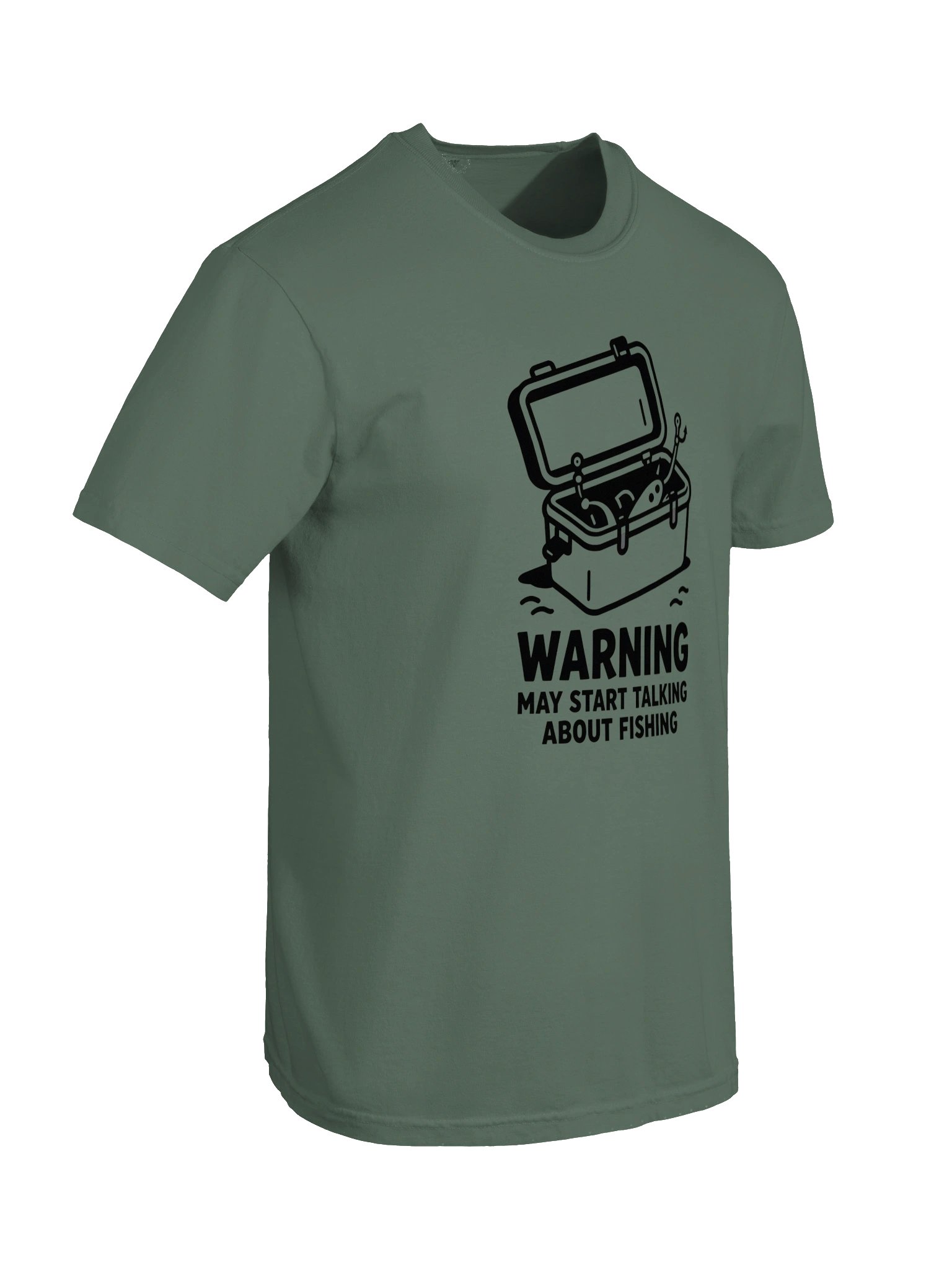 Warning: May Start Talking About Fishing T-Shirt product image (6)