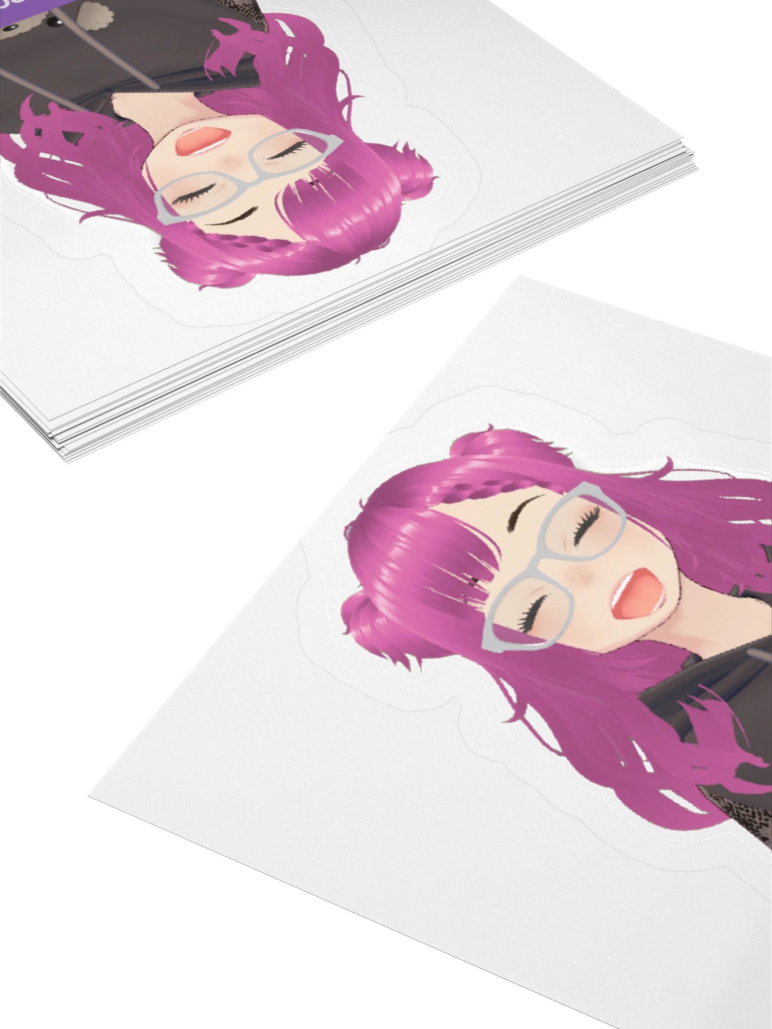 Decaf QR code Sticker product image (7)