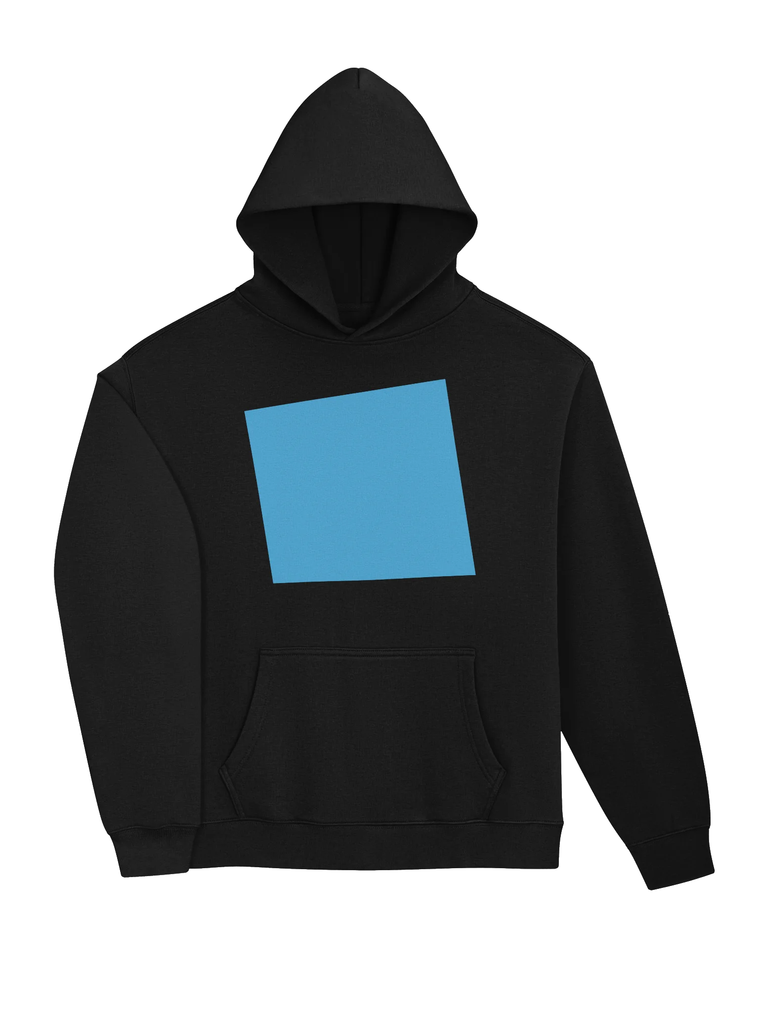 Blue word hoodie product image (9)