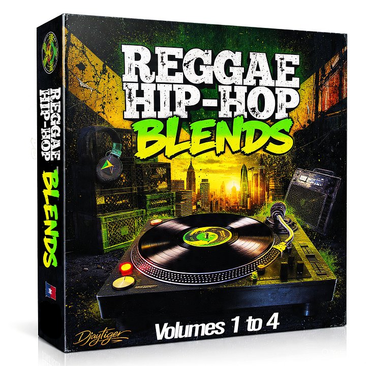 Reggae Hip-Hop Blends Volumes 1 to 4 product image (1)