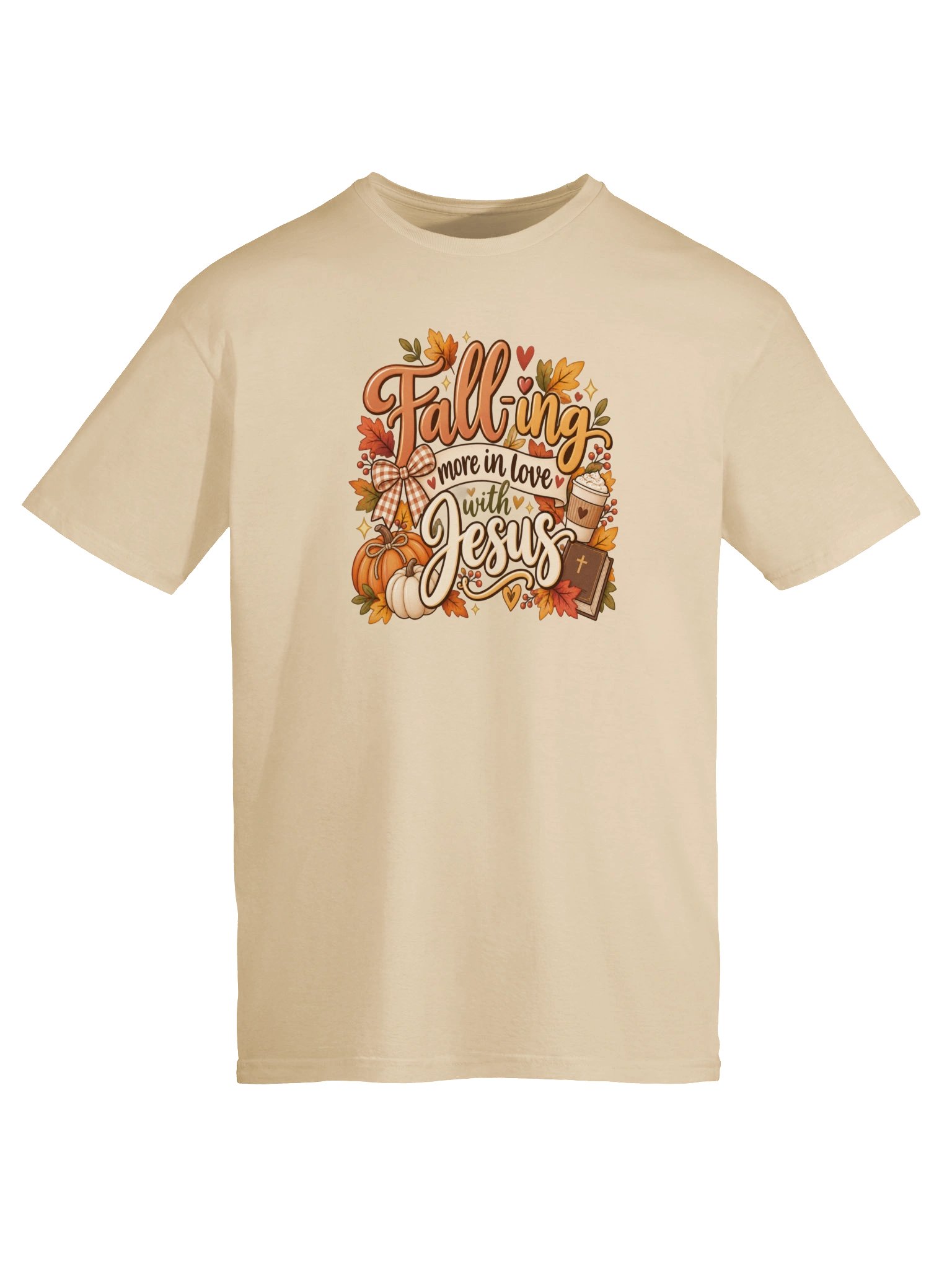 Fall-ing More in Love with Jesus Tee | 1 John 4:19 product image (125)