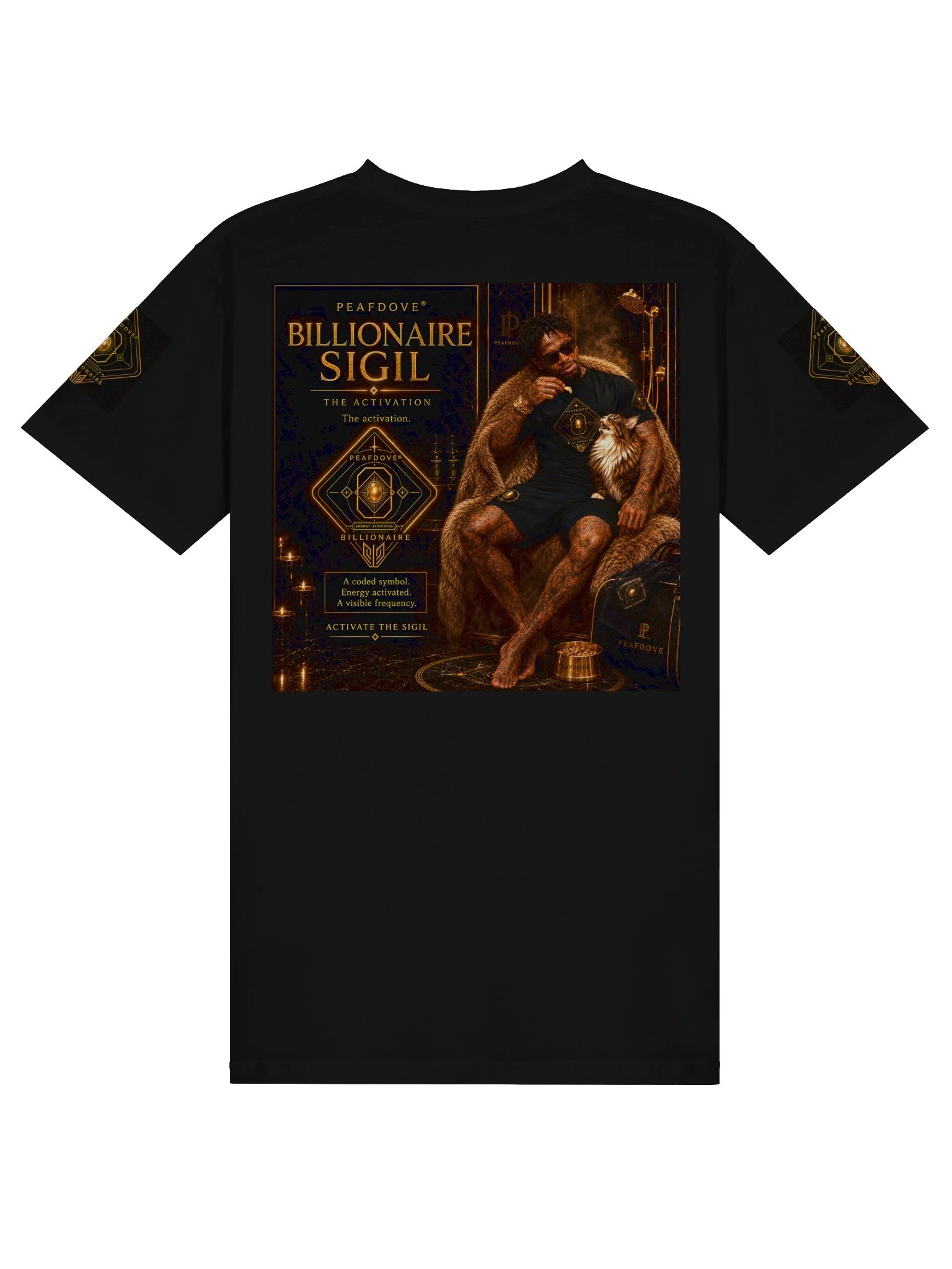 PEAFDOVE® BILLIONAIRE SPA — Golden Ritual Shirt product image (2)