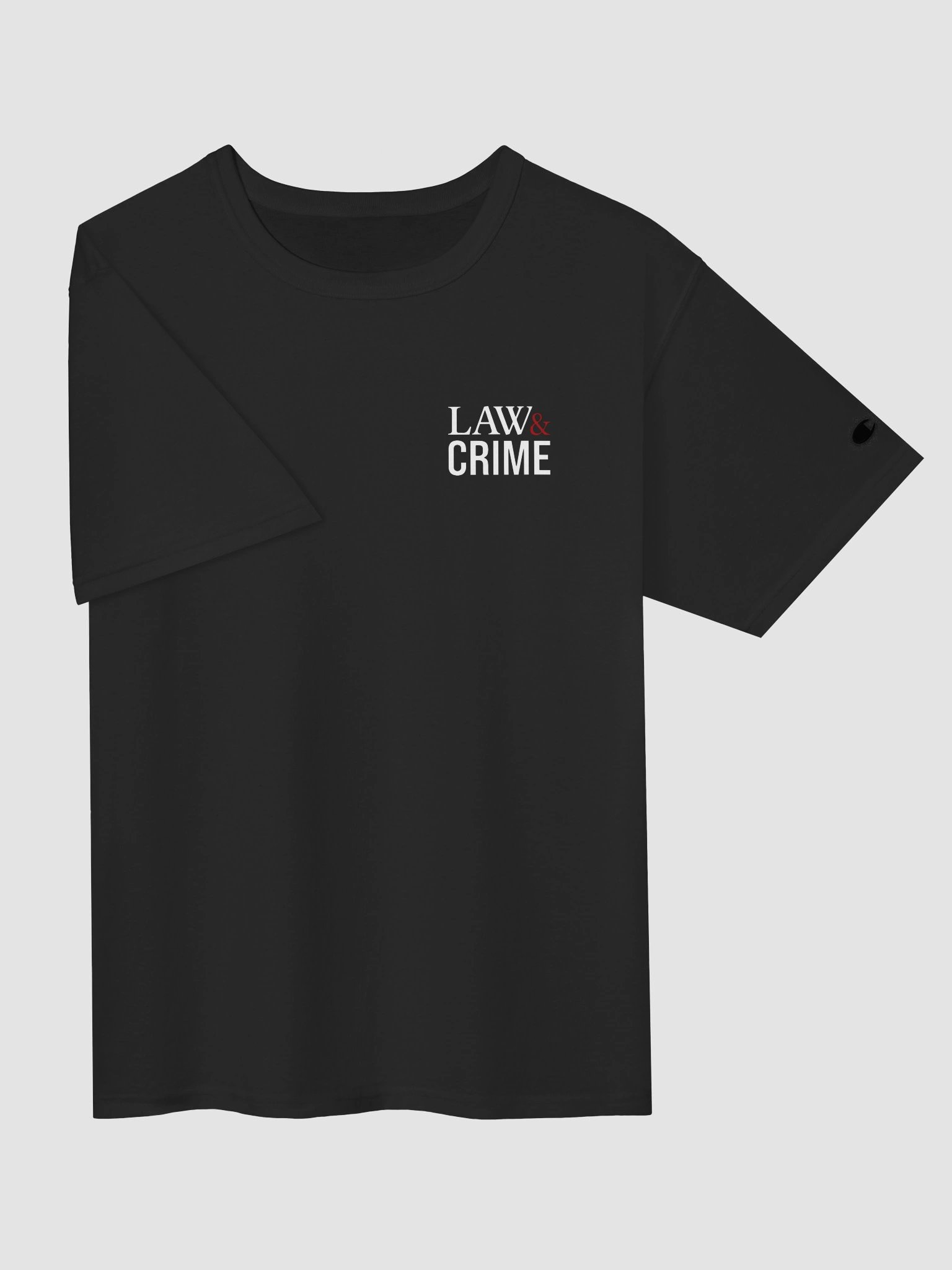 Law & Crime Champion T-Shirt - Black product image (2)