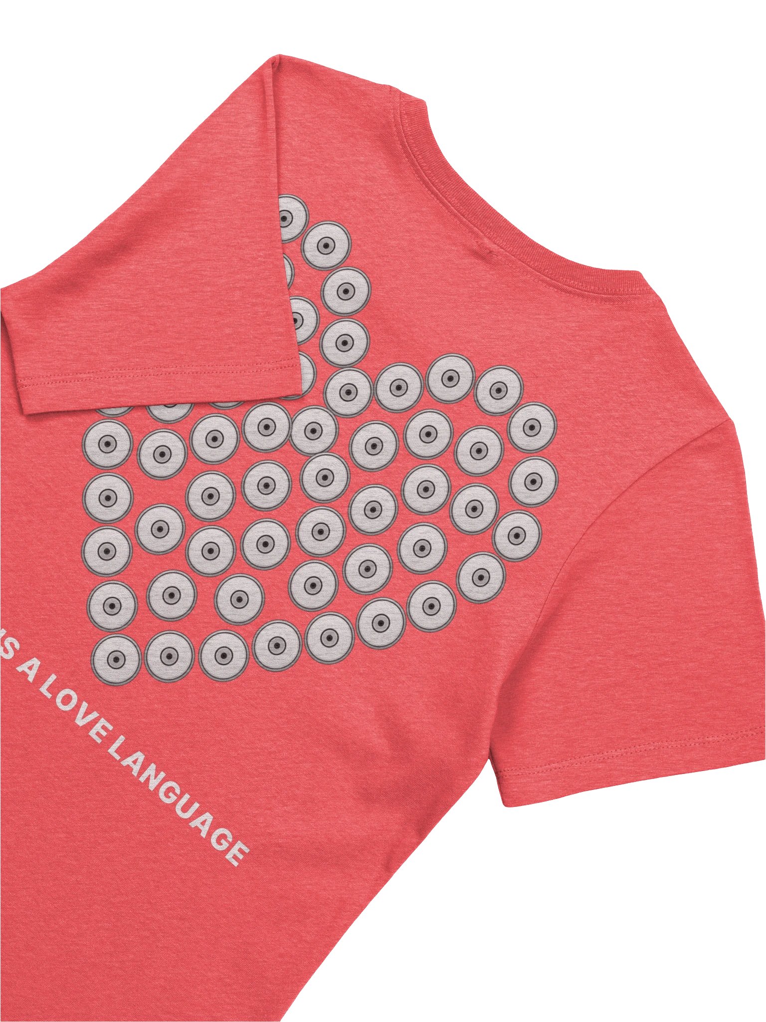 No ShopCo Women's Heather Red Tee product image (6)