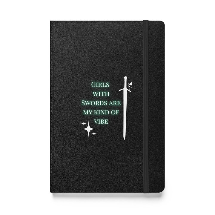 Girls with Swords Hardcover Notebook product image (1)