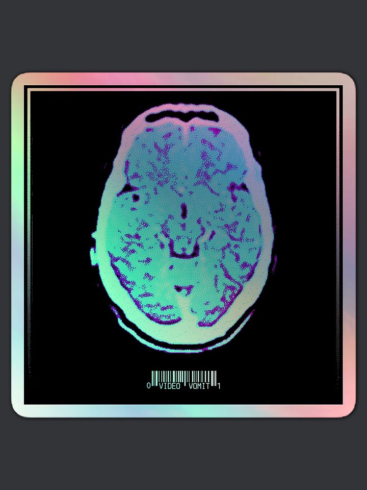 BRAINSCAN Holo-Sticker product image (1)