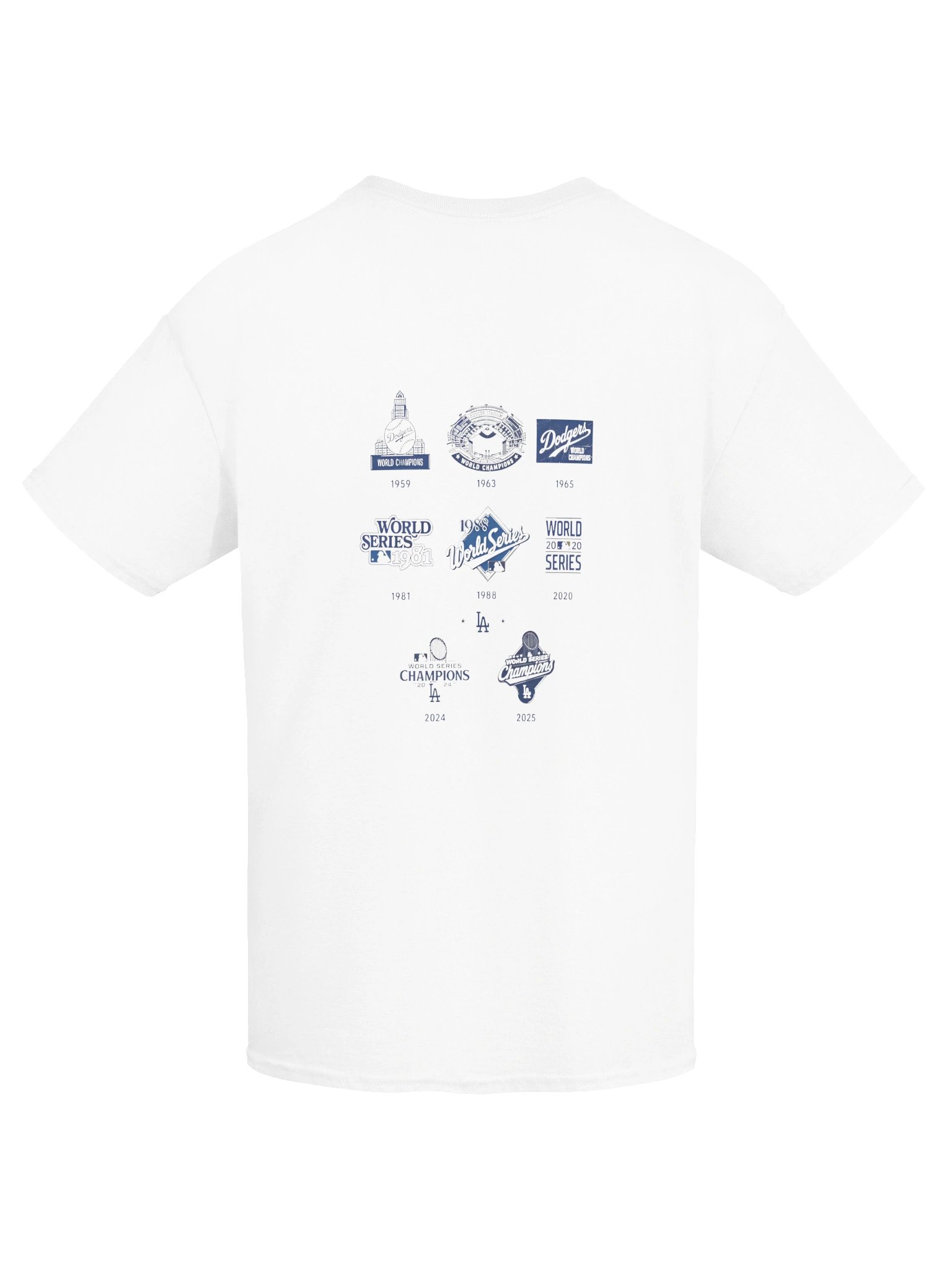 Dodgers World Series Championship Years Shirt product image (75)