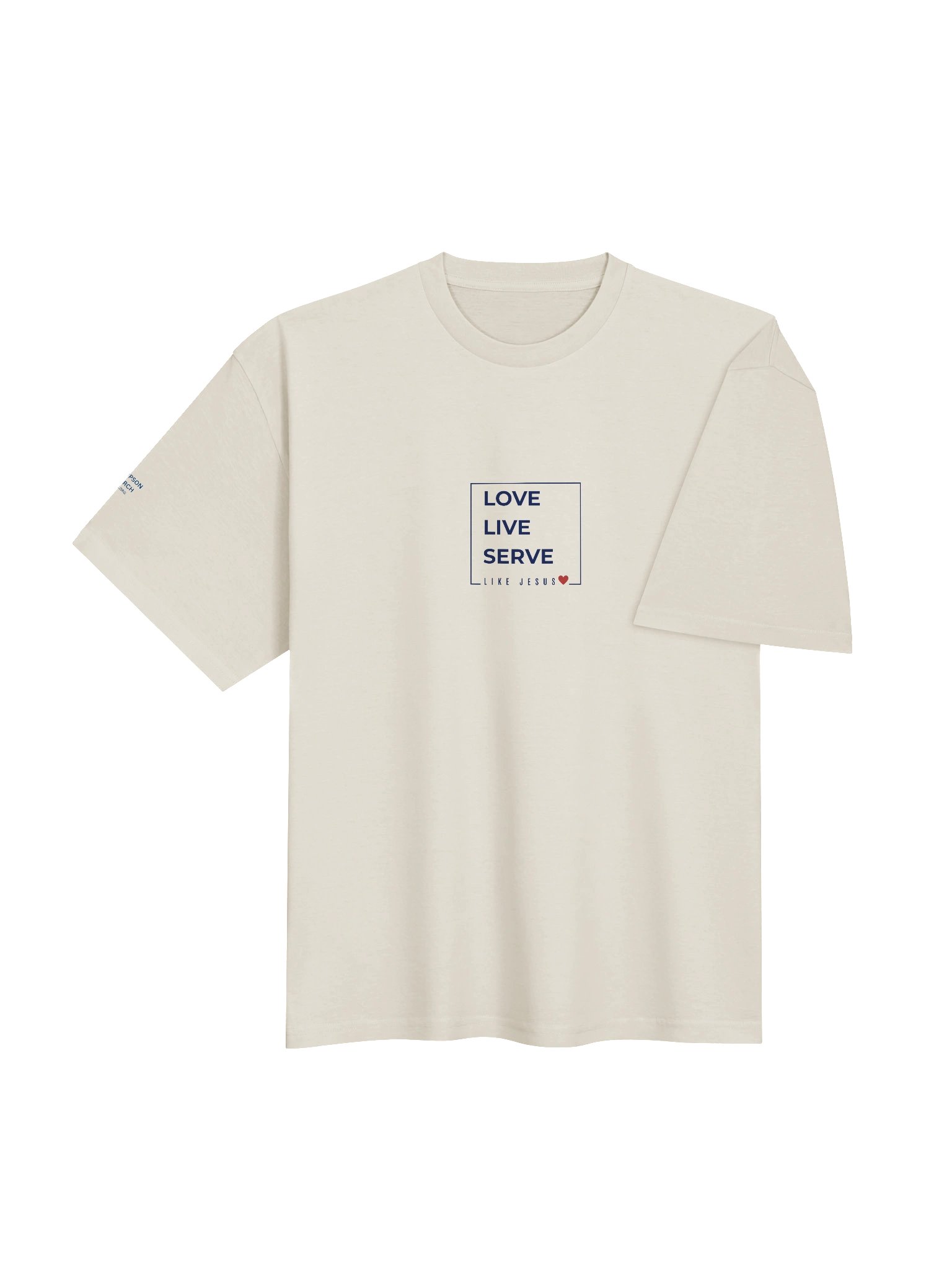 Love. Live. Serve. Like Jesus T-Shirt product image (8)