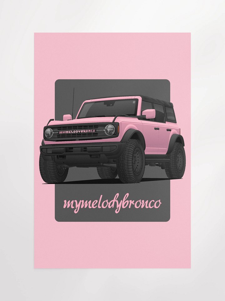 Poster - mymelodybronco product image (1)