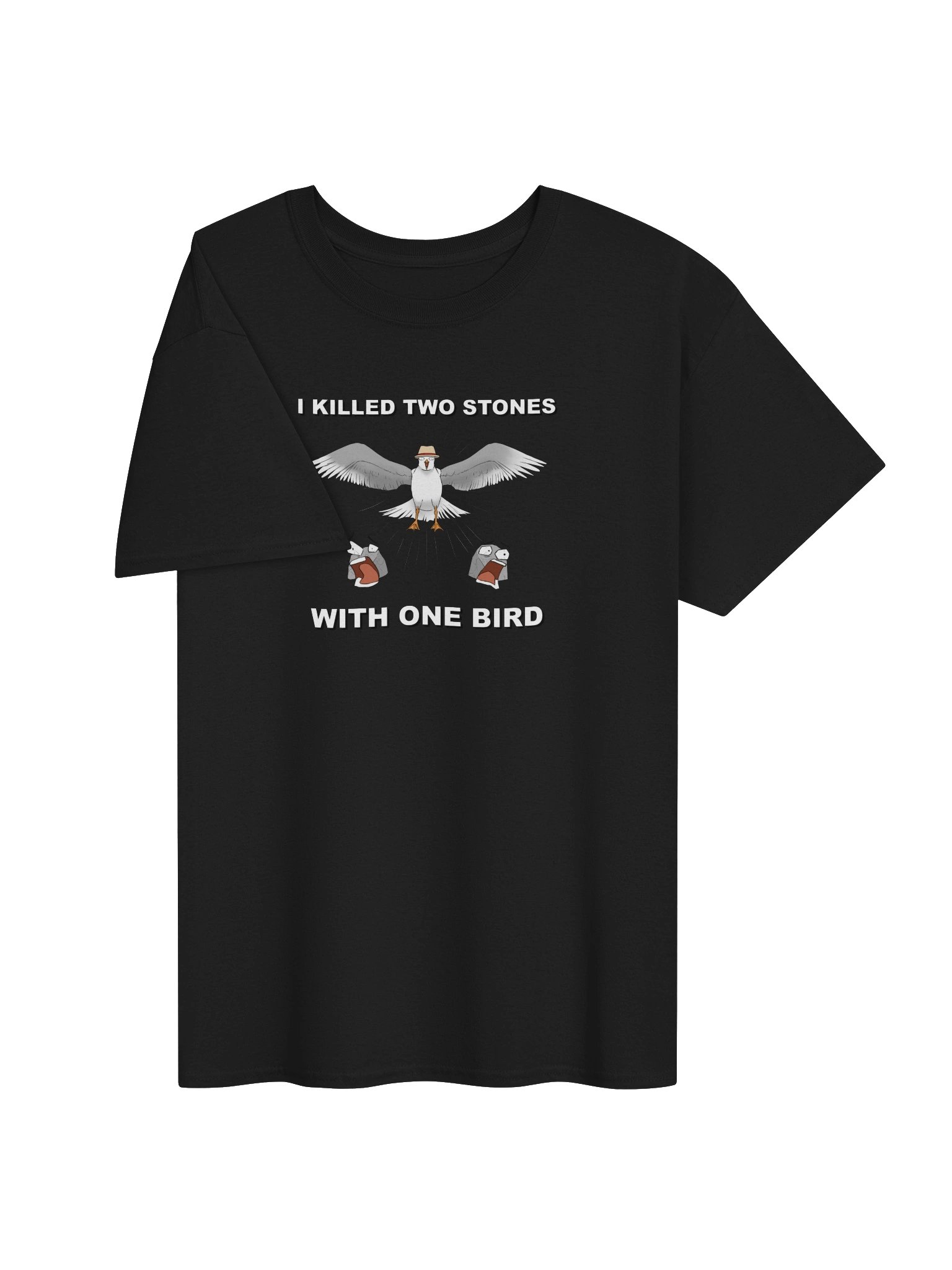 Two Stones with One Bird Shirt product image (14)