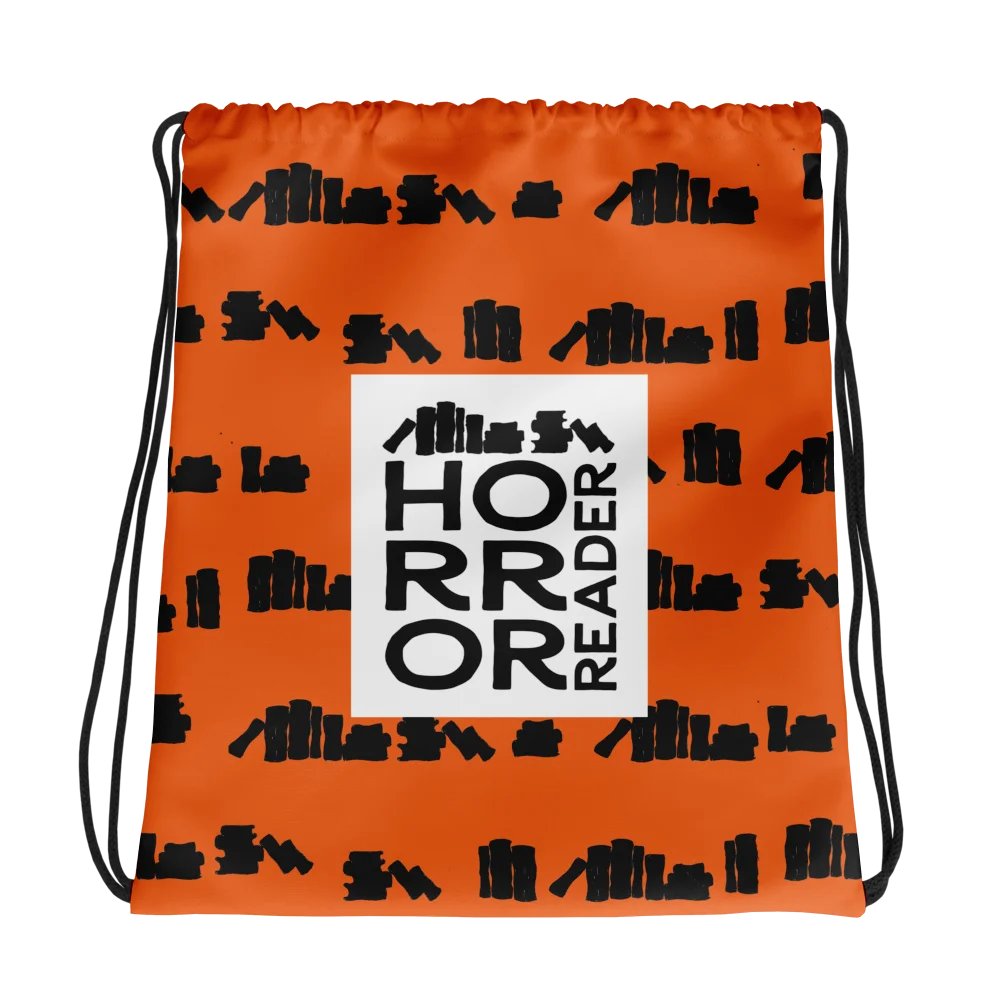 Horror Reader Drawstring Bag product image (1)