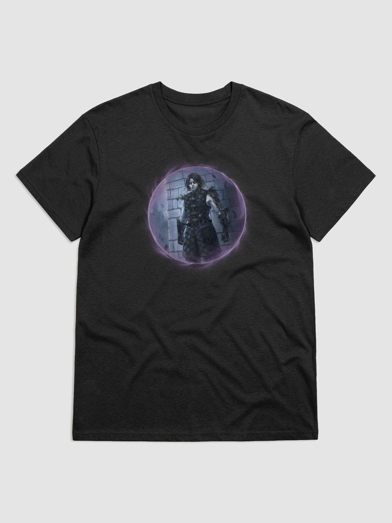 Black Regular Fit T-Shirt Dawn of Silence: Arkan product image (1)