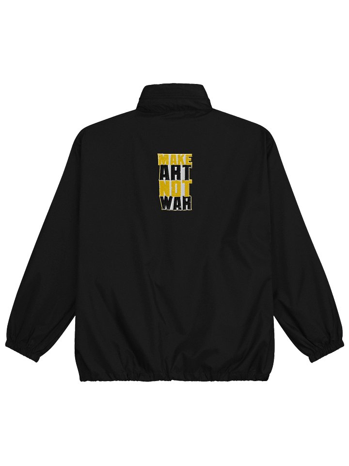 Make Art Not War Windbreaker product image (4)