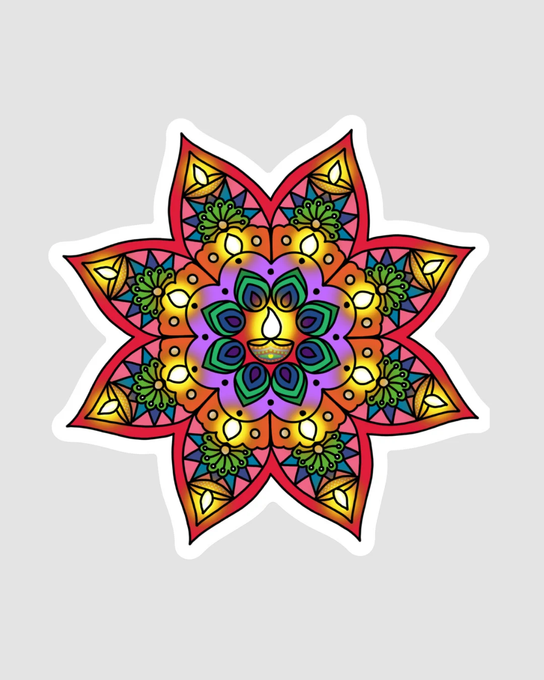 Diwali Diya Magnet product image (1)