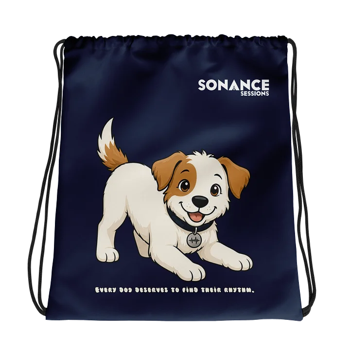 Sonance Dog Drawstring Bag (Play) Navy product image (1)