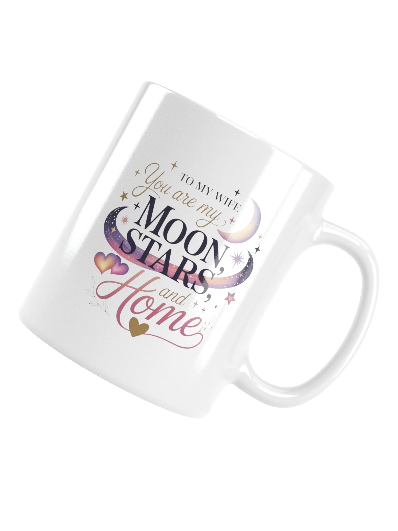 To My Wife You Are My Moon Stars and Home Coffee Mug product image (16)